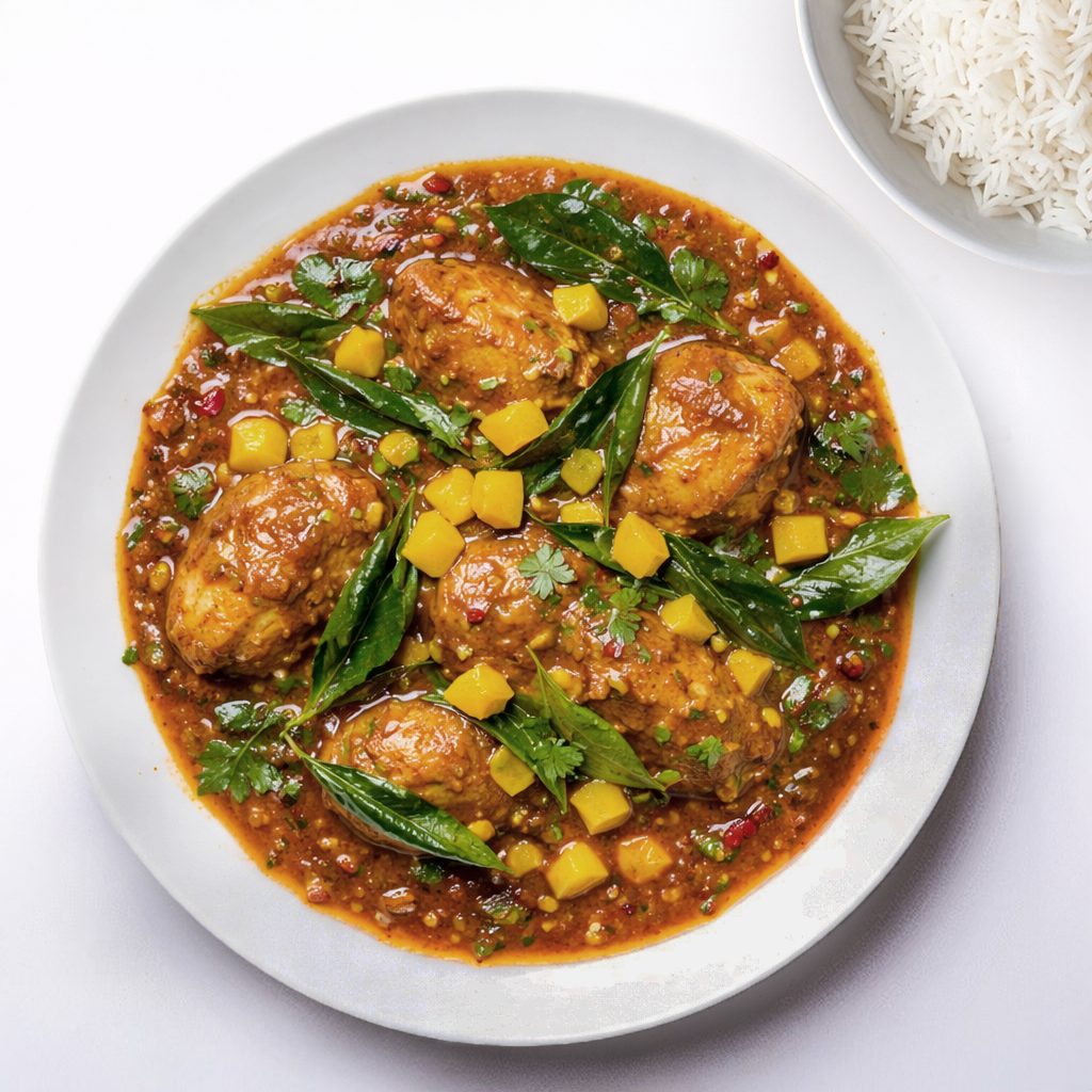 Mango Curry Chicken.