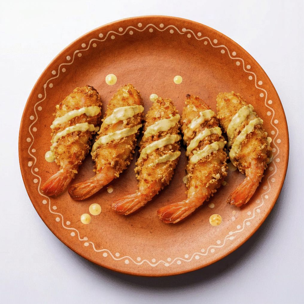 Garlic Shrimps Bang Bang.