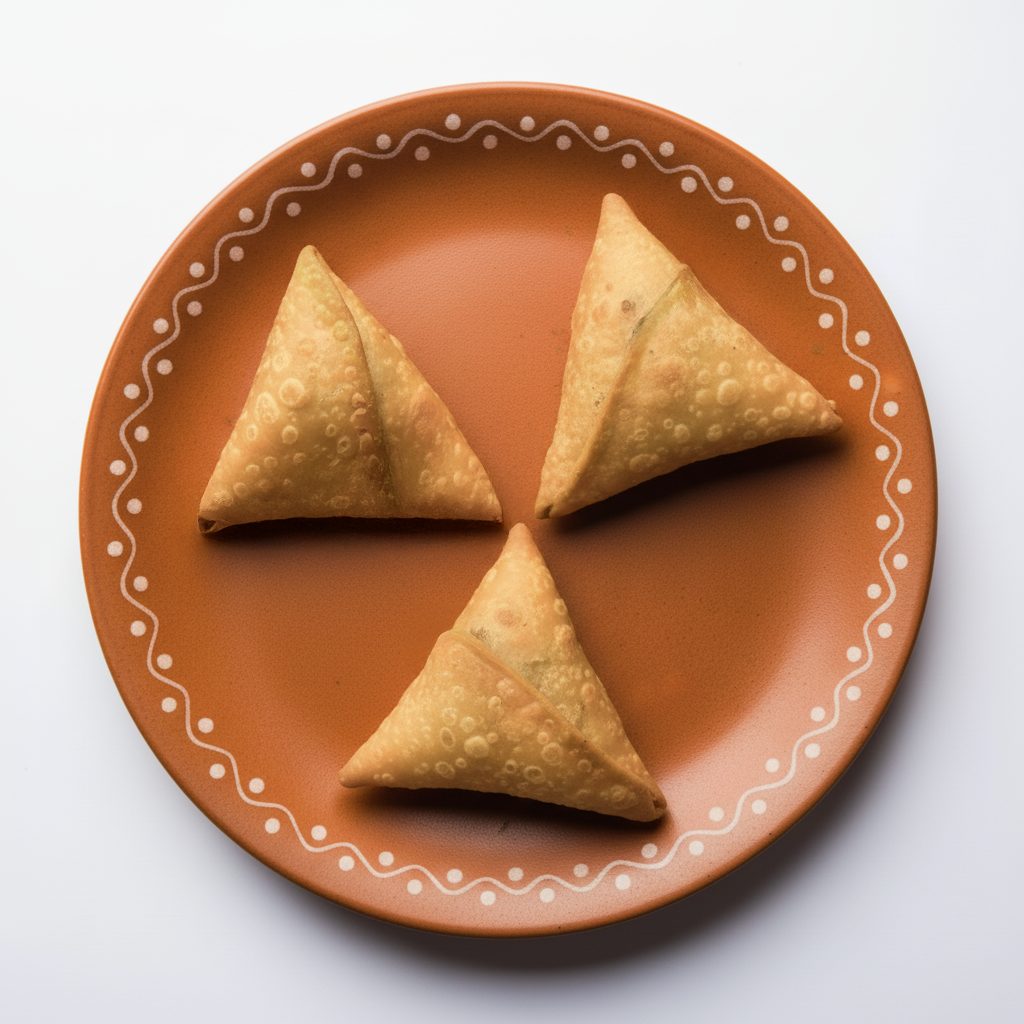 Kheema Samosa (3 Pieces).