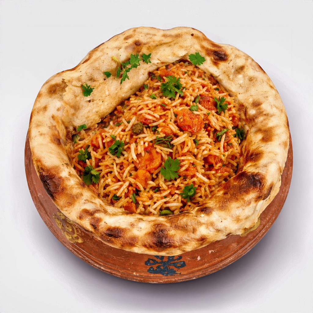 Shrimp Biryani.