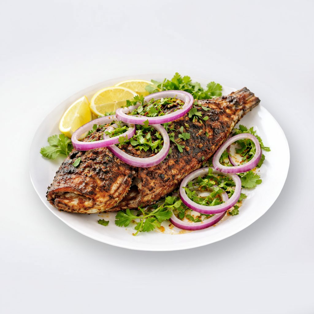 Tandoori Red Snapper.