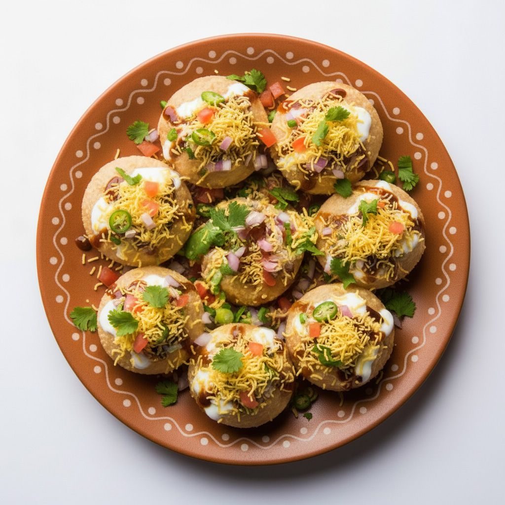 Sev Bata Poori.